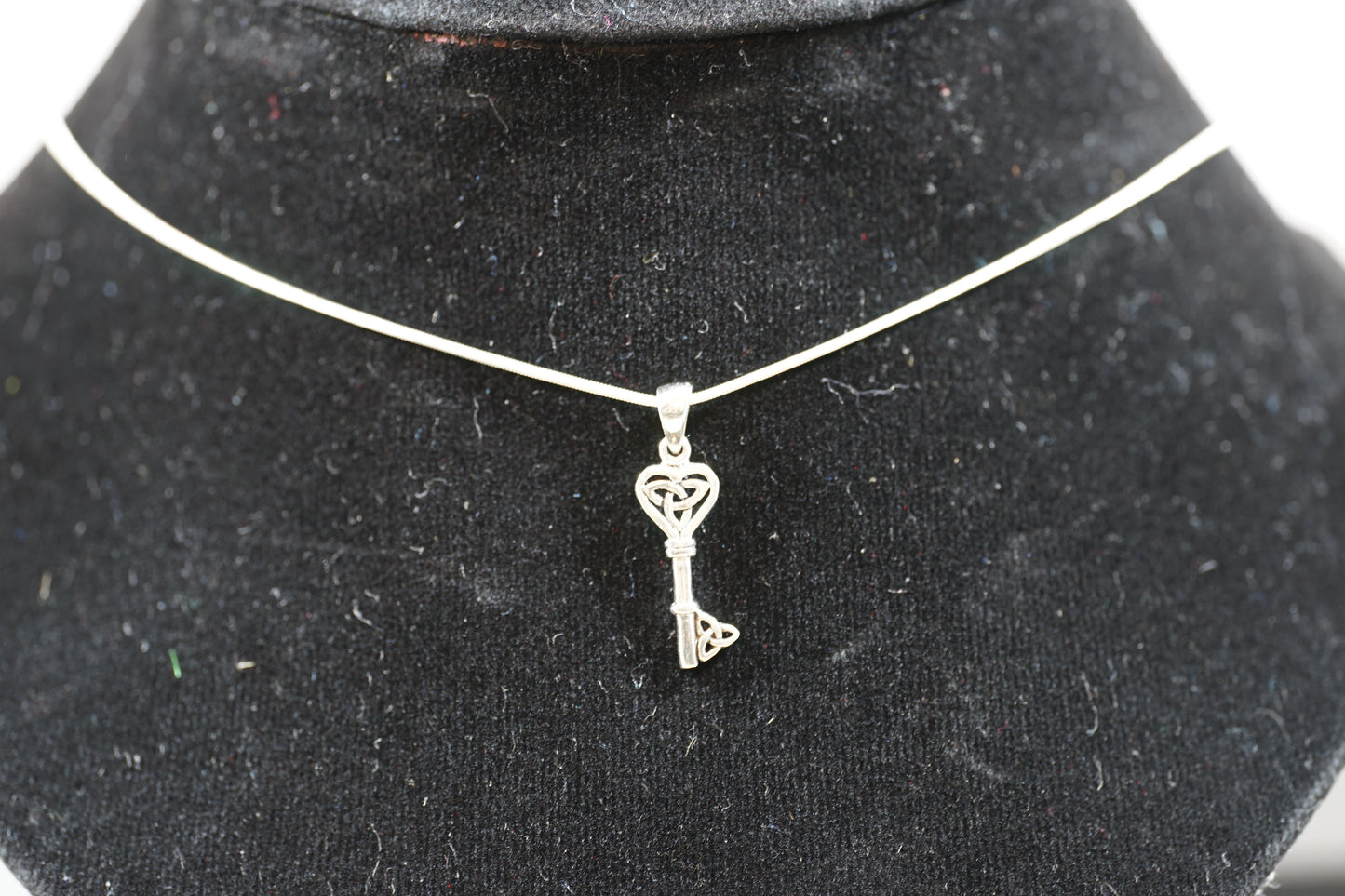 Key Silver Pendant