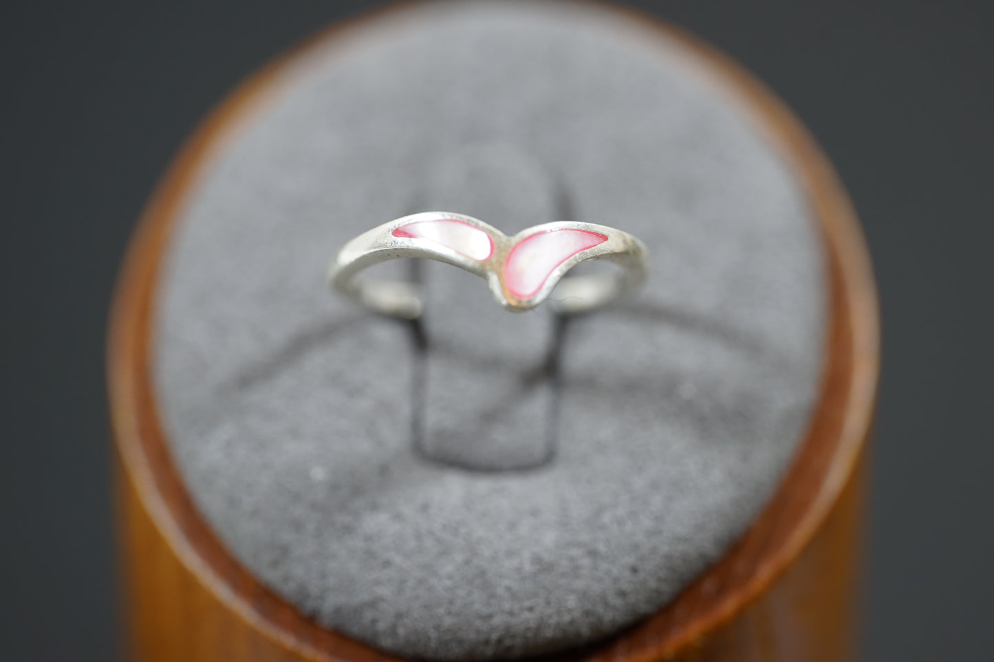 Silver Ring With Two Gemstones