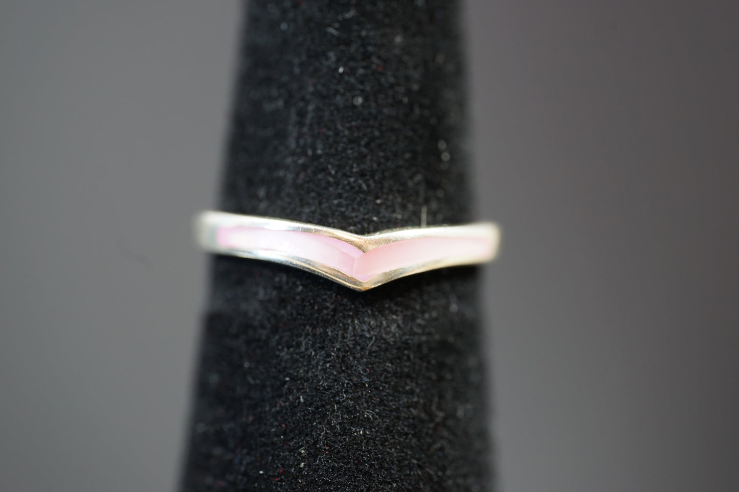 Silver Ring With Colourful Tipped Detail