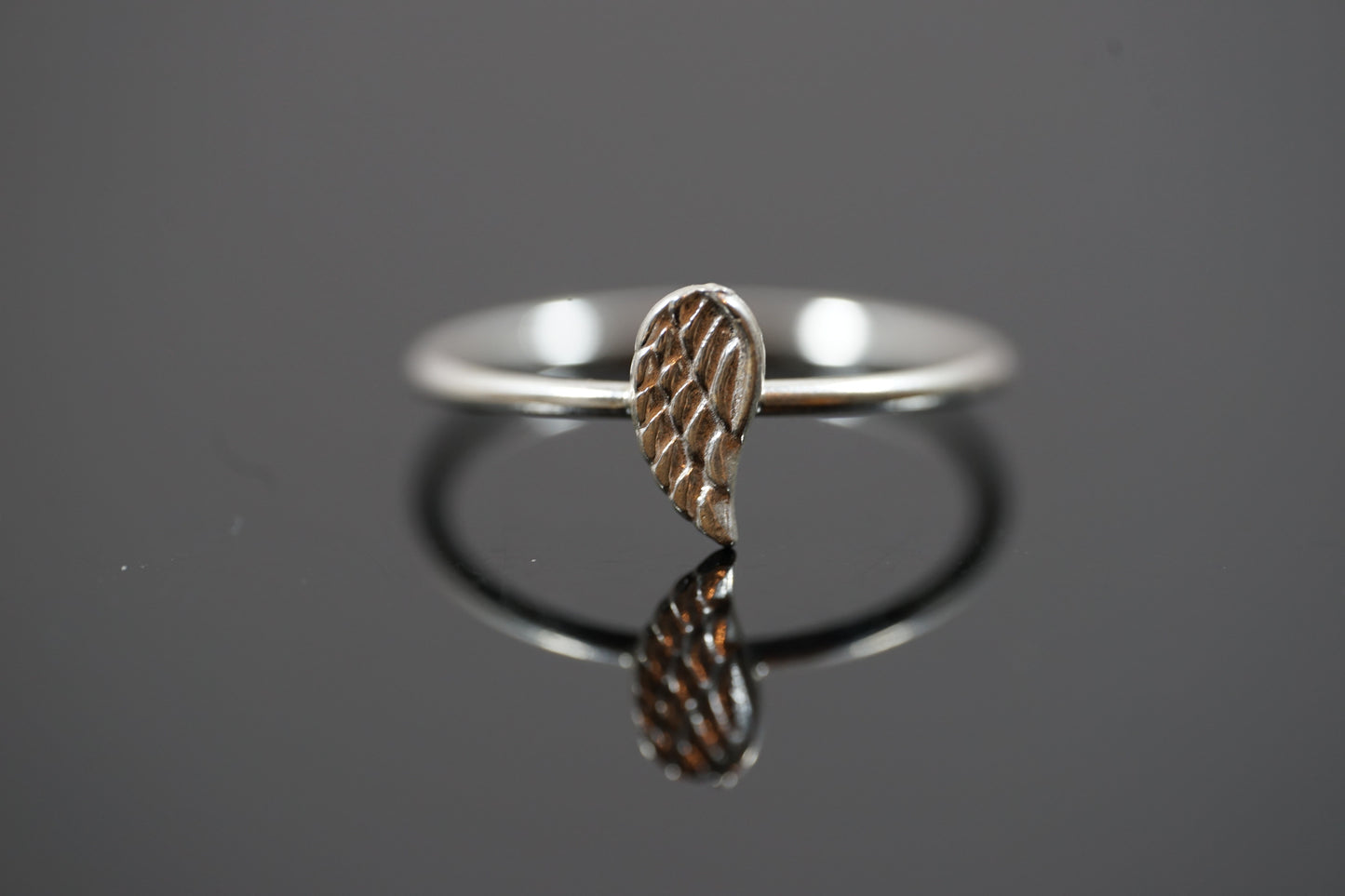 Silver Wing Ring