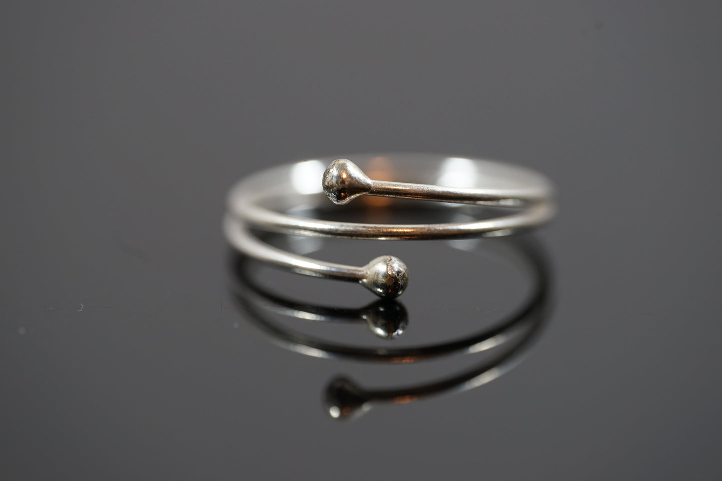 Silver Swirl Ring