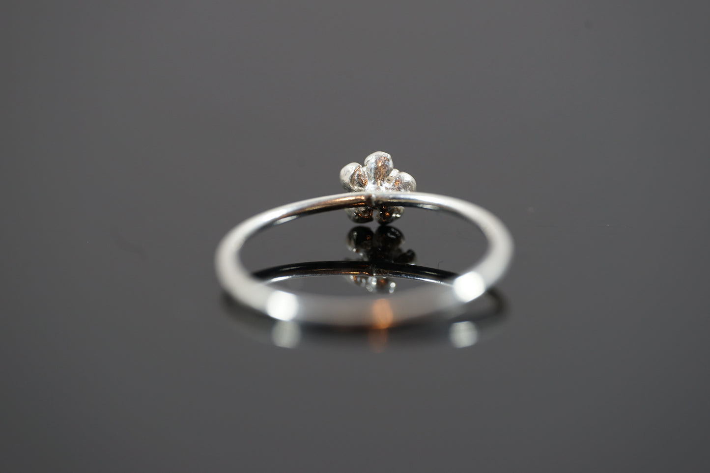 Silver Flower Ring