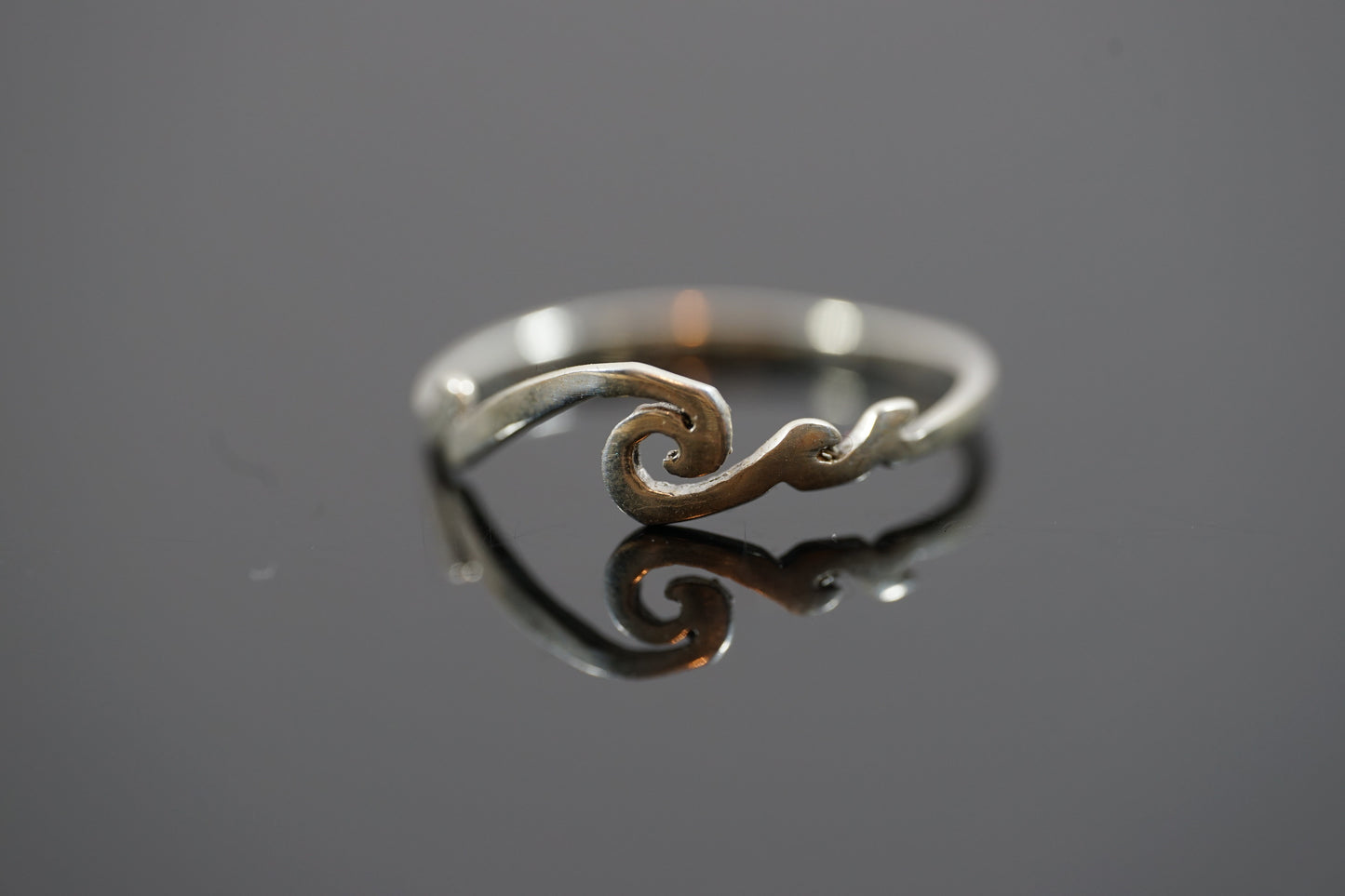 Silver Wave Ring