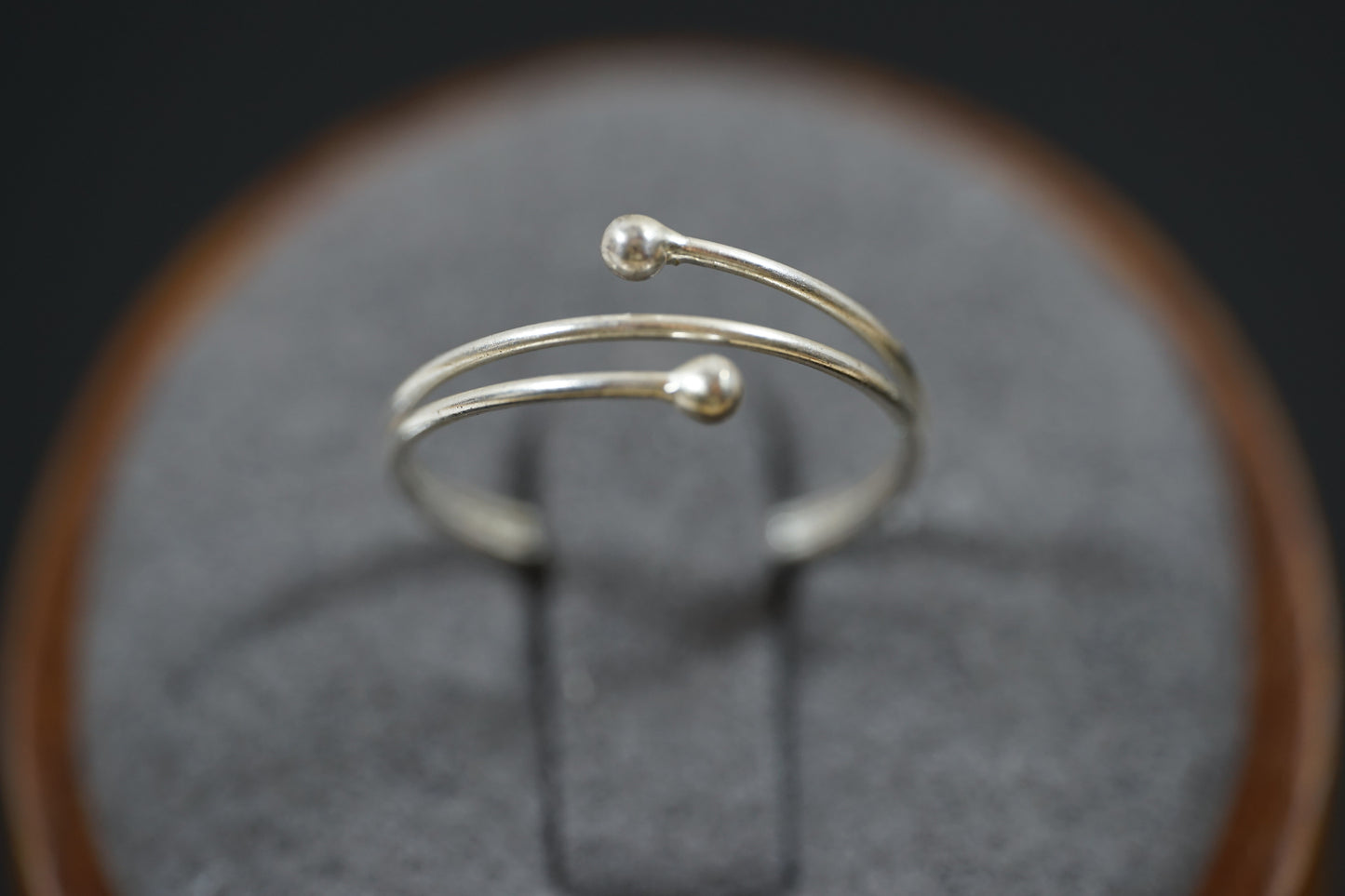 Silver Swirl Ring