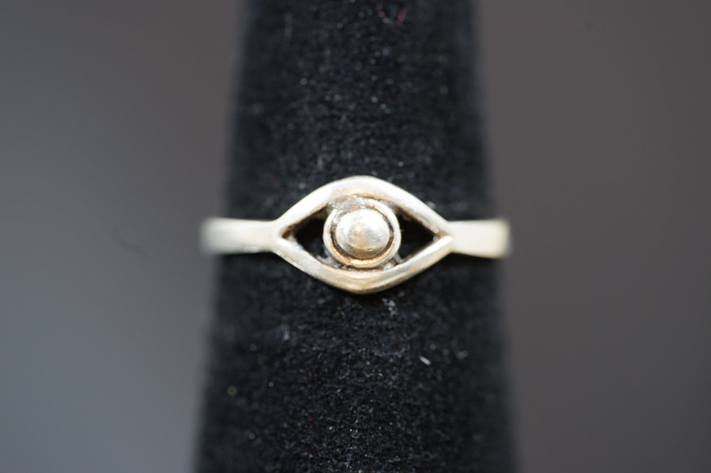 Silver Ring With An Eye