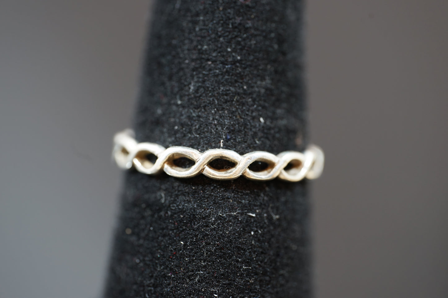 Silver Braided Band Ring