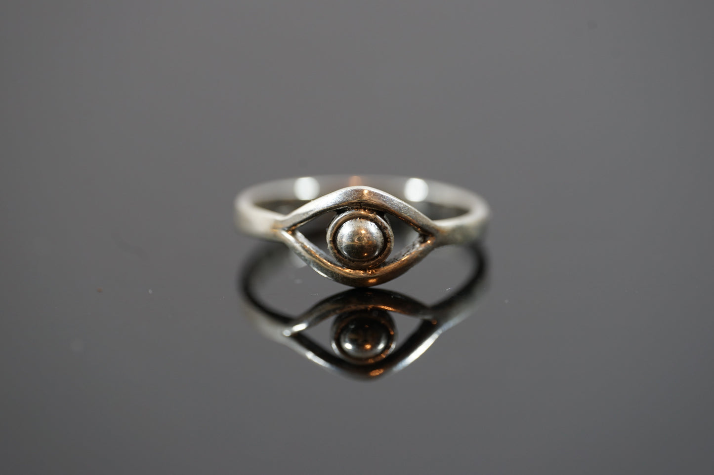 Silver Ring With An Eye