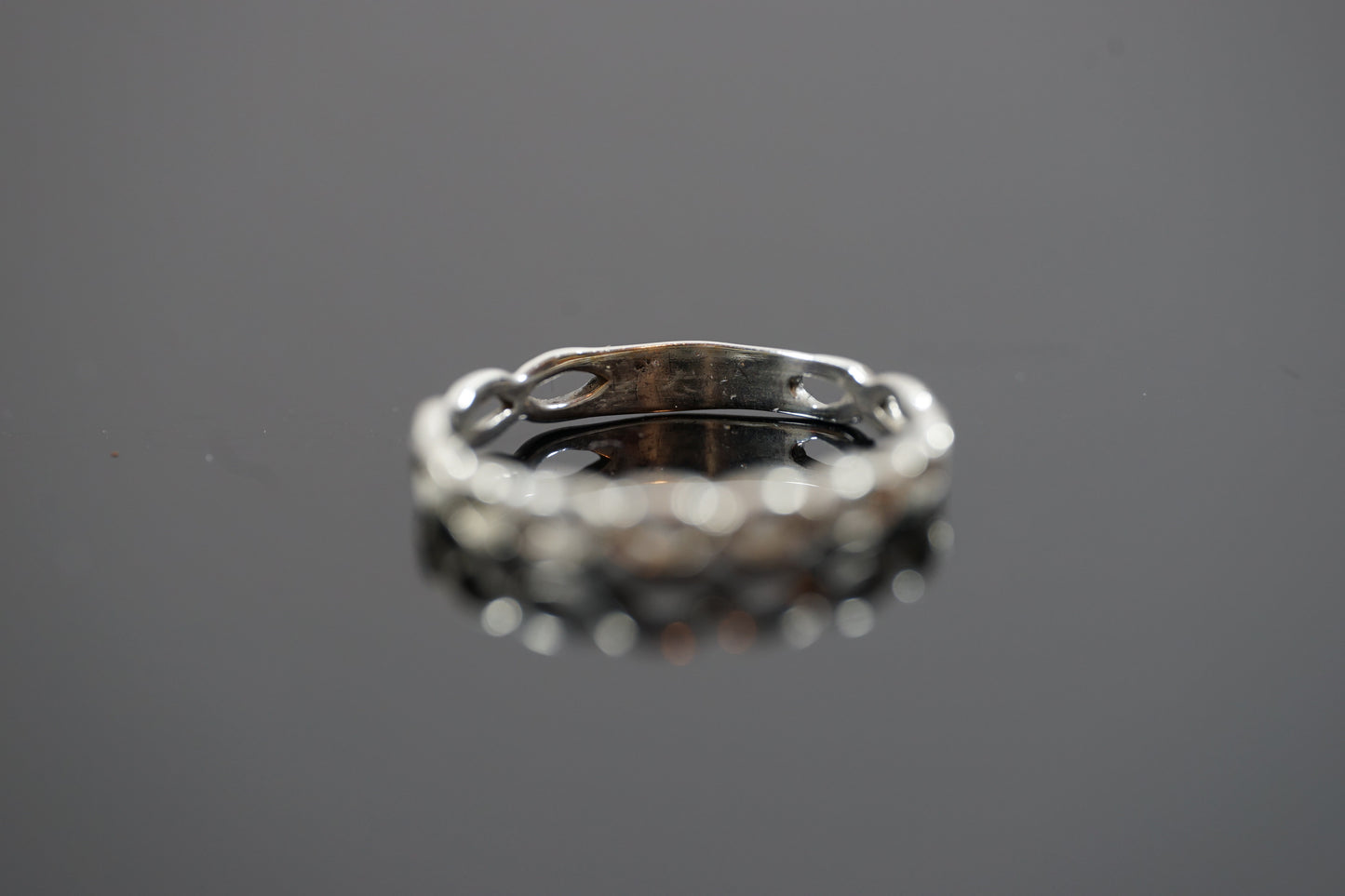 Silver Braided Band Ring