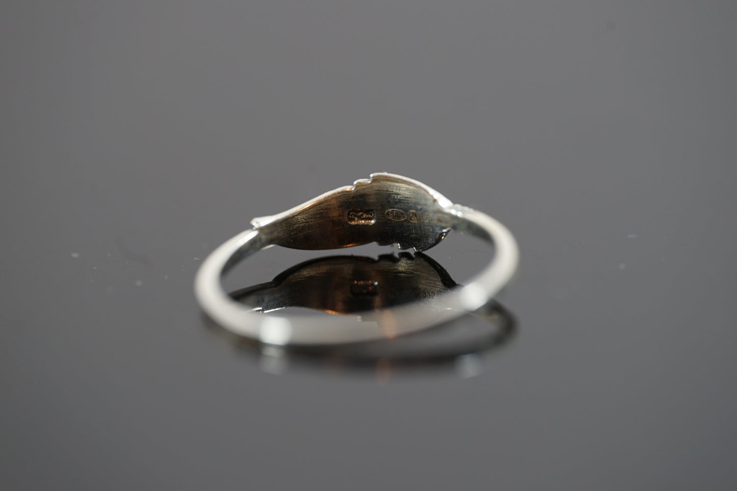 Silver Feather Ring