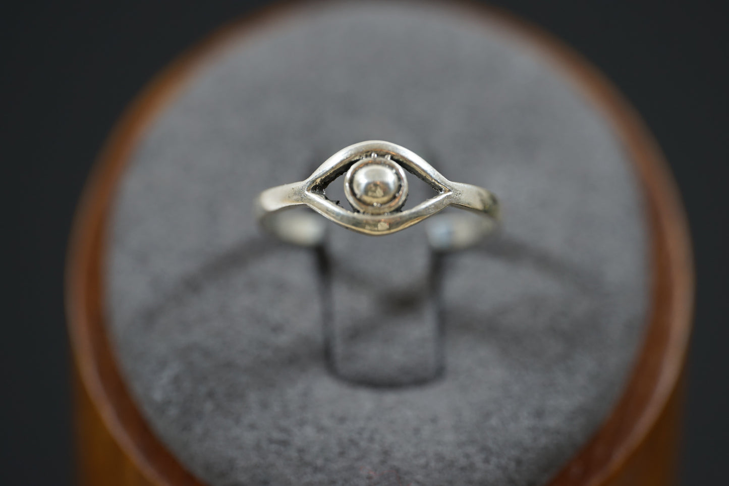 Silver Ring With An Eye