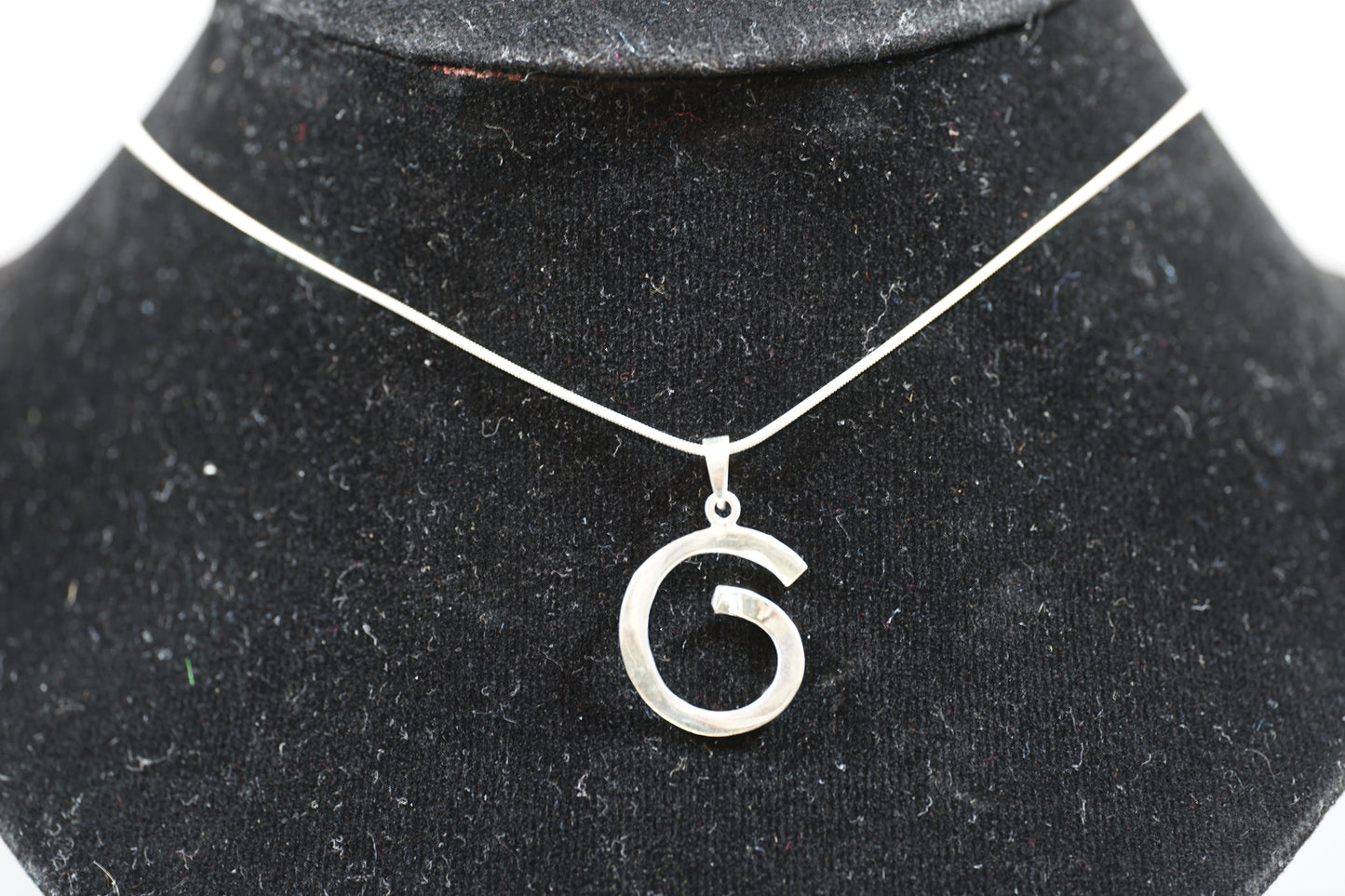 Broken Circle Silver Pendant