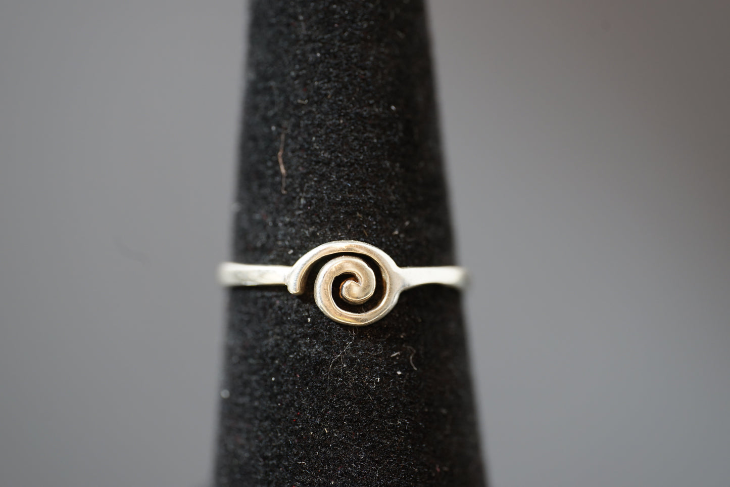 Snail Shell Silver Ring