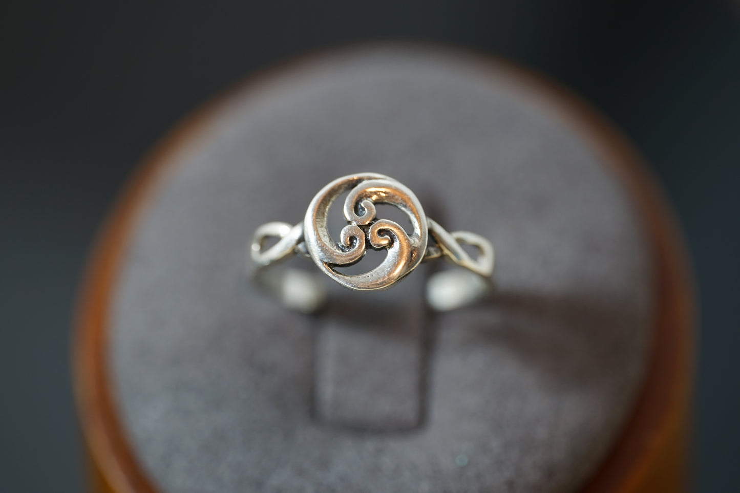 Celtic Water Silver Ring