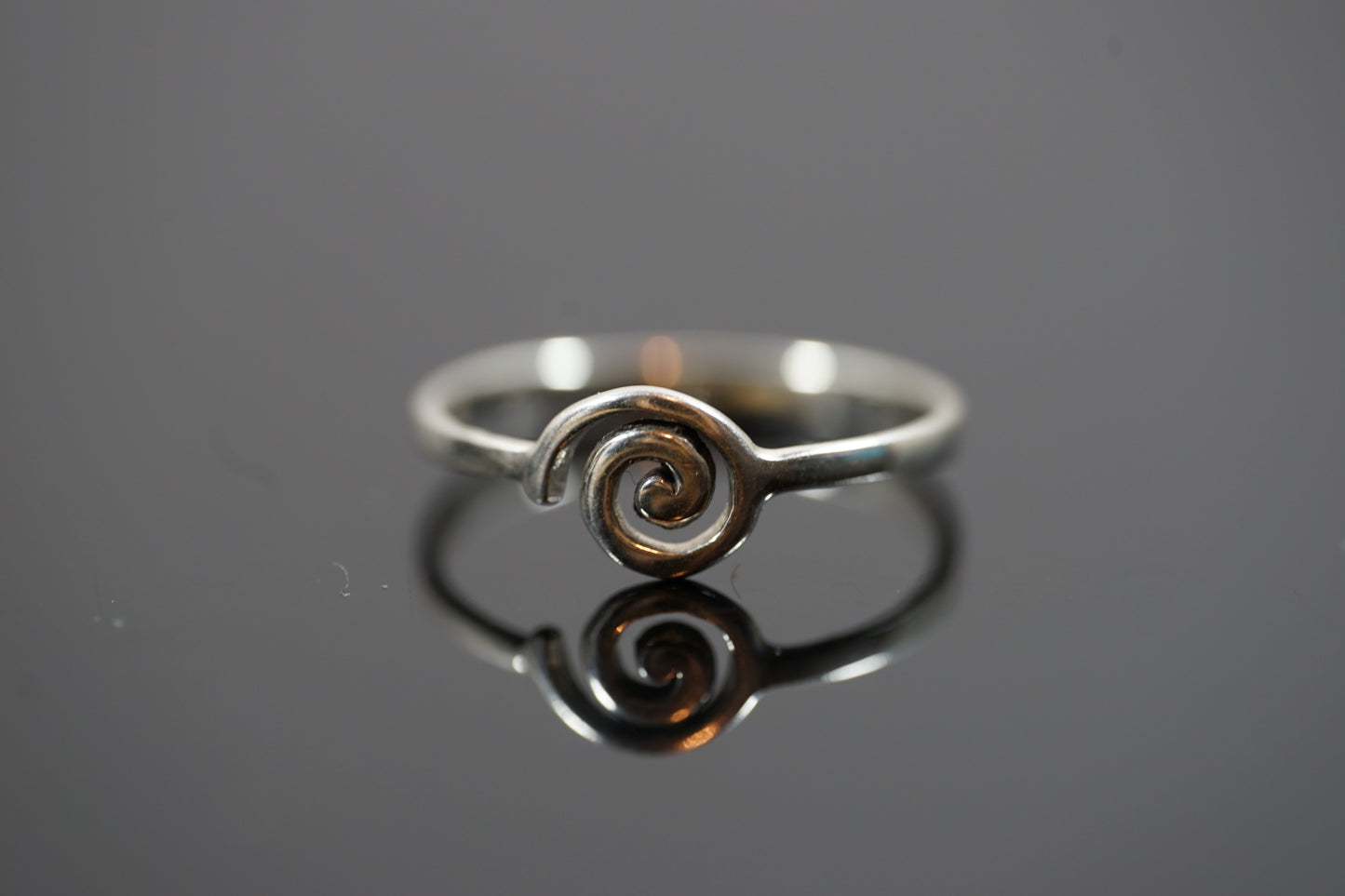 Snail Shell Silver Ring