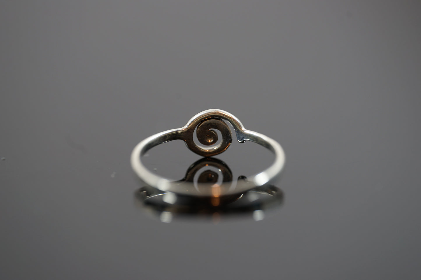 Snail Shell Silver Ring