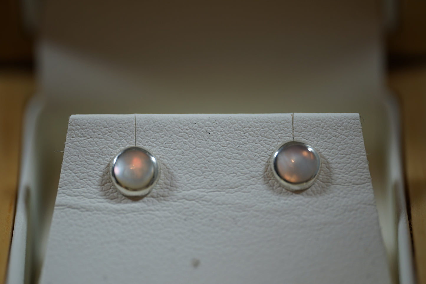 Round Silver Studs