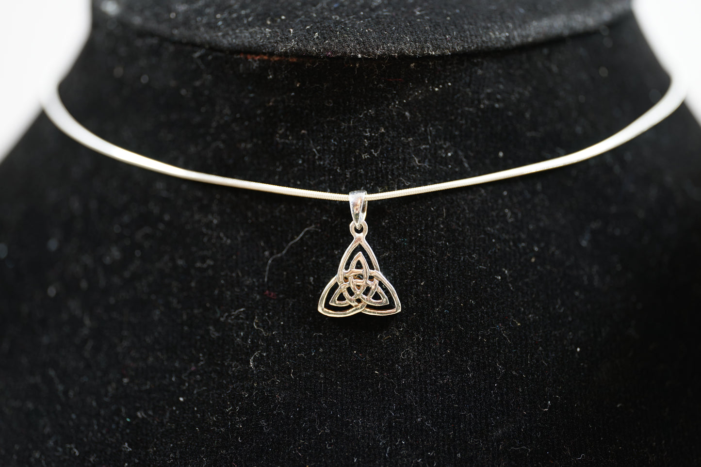 Celtic Knot Silver Pendant