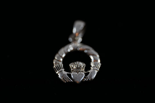 Claddagh Silver Pendant