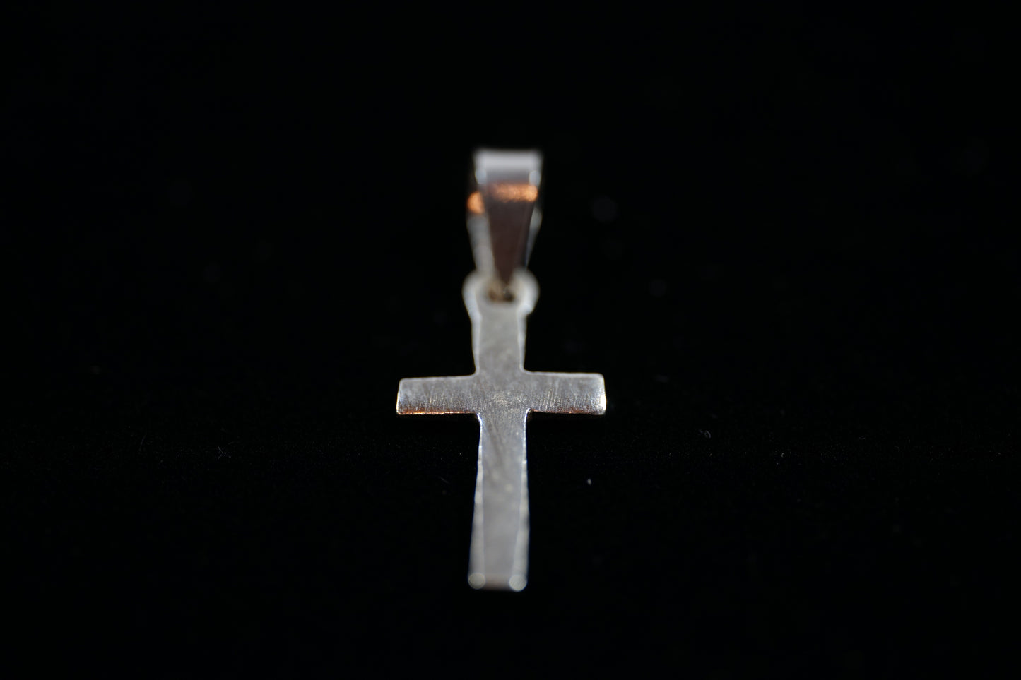 Plain Cross Silver Pendant