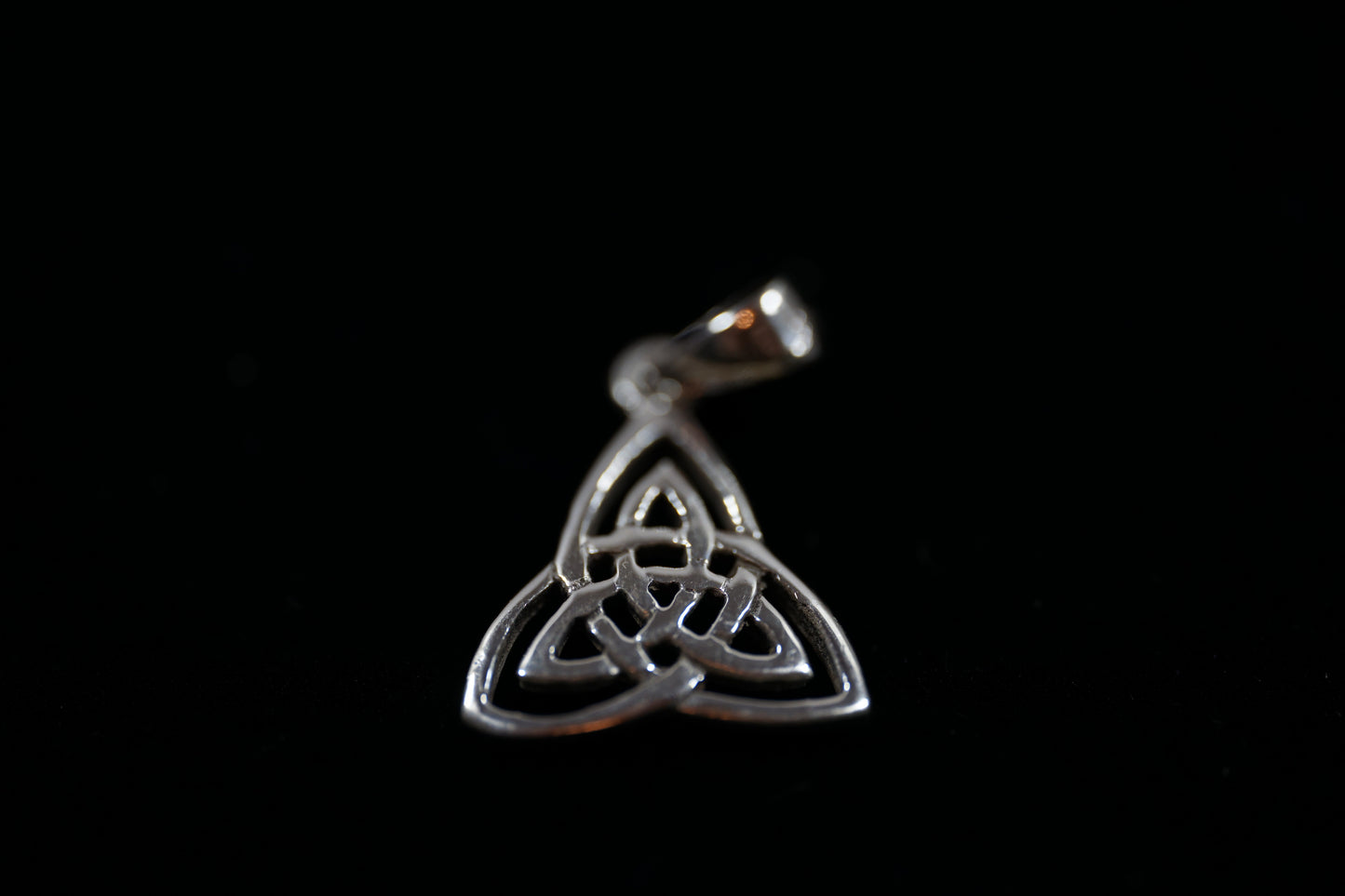 Celtic Knot Silver Pendant