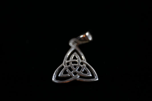 Celtic Knot Silver Pendant